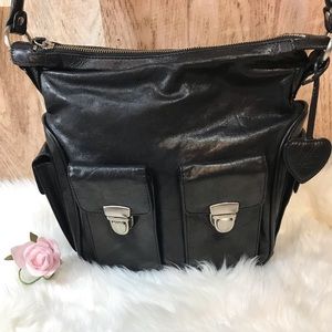 3/25$ Sac à main en cuir véritable FERRA GIACOMO